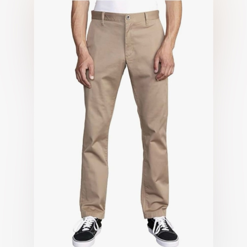 Men's Tan Chino Pants